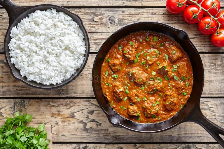 Tangy Tamarind Prawn Curry